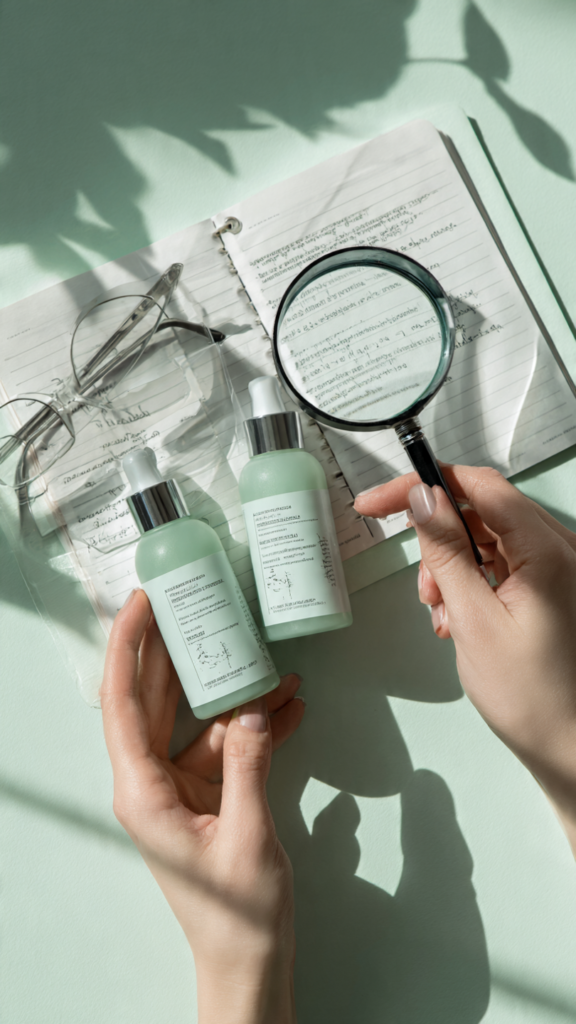 Always Cross-Check Ingredient Lists Against Your Current Routine