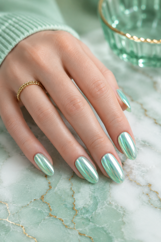 Iced Pistachio Chrome