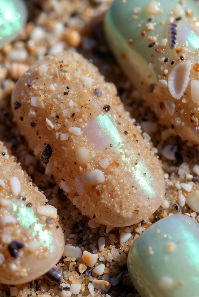 Seafoam Textures (Sand & Shell)
