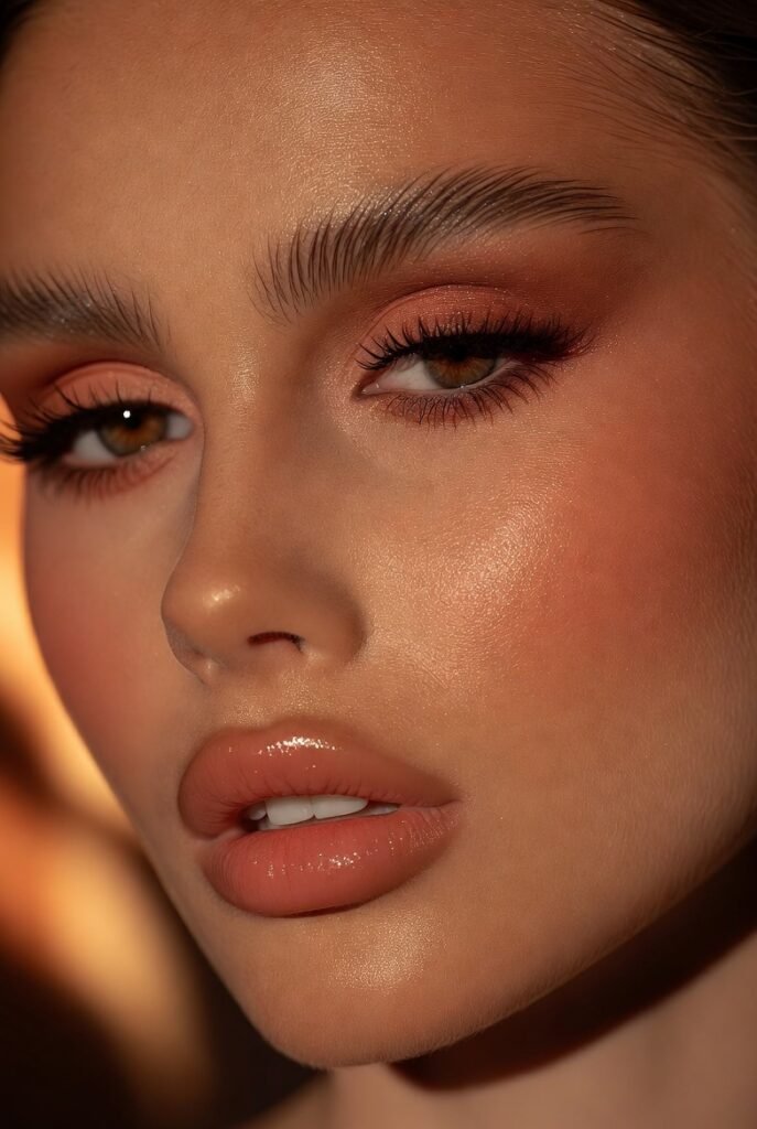 Bronzed Peach Goddess