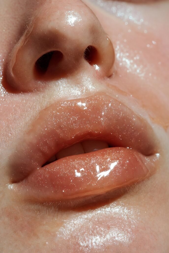 Peach Sugar Glazed Lips and Lids
