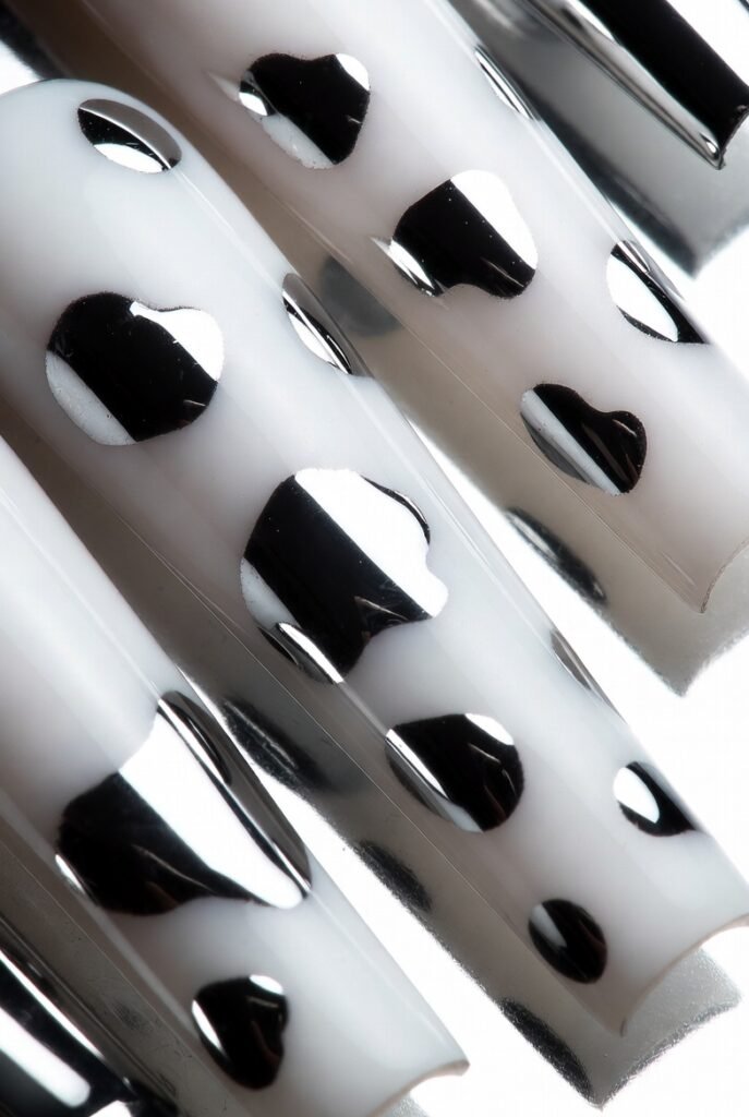 Chrome Cow Print