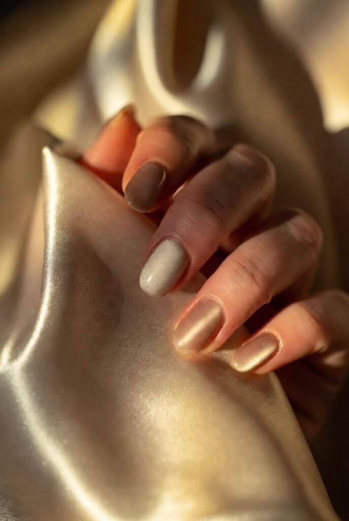 Champagne Shimmer Cats Eye