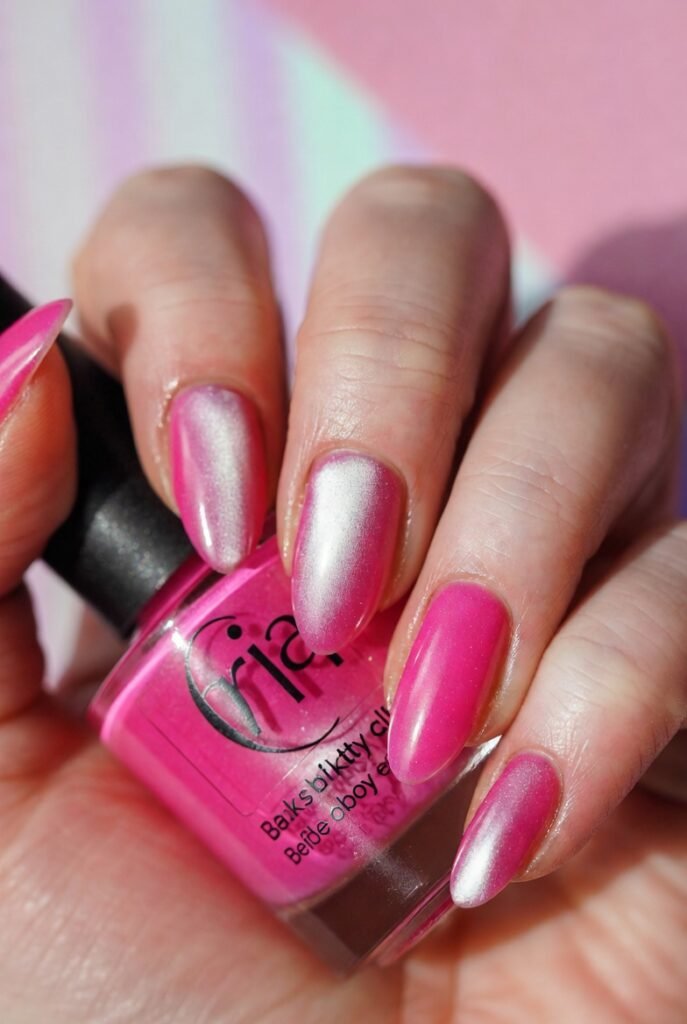Pink Bubblegum Cats Eye