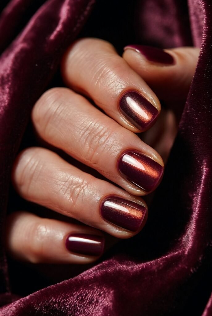 Burgundy Wine Cats Eye