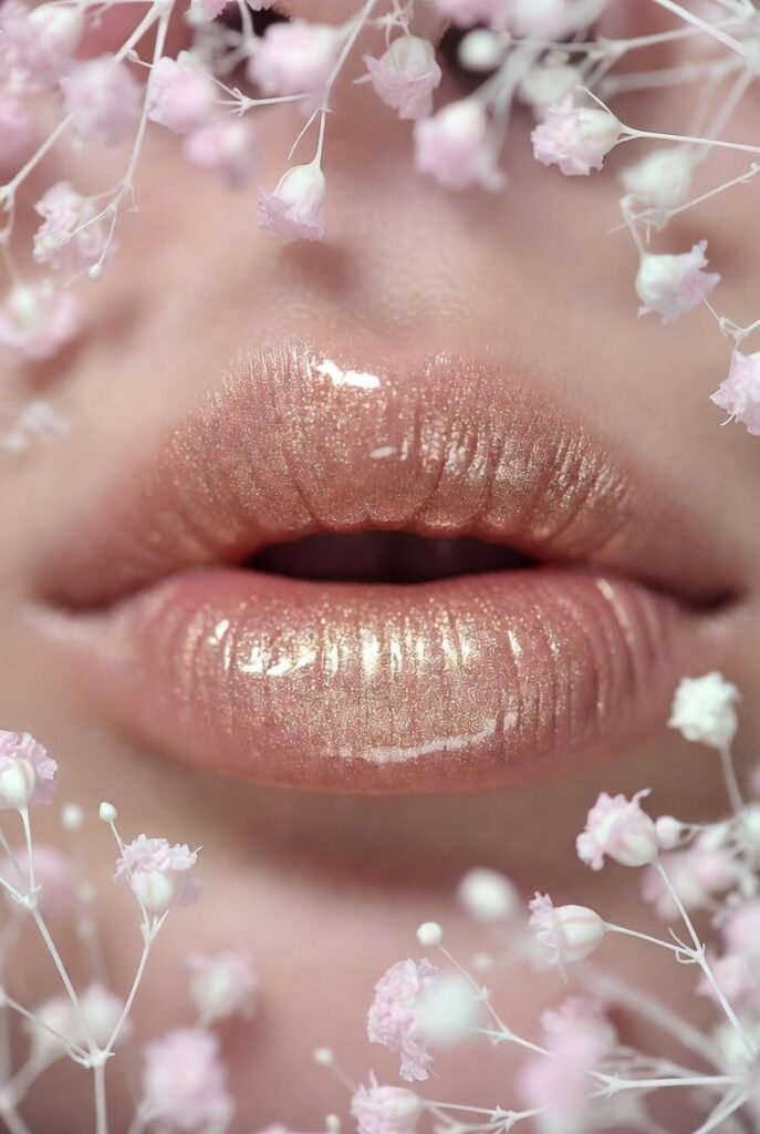 Rose Gold Shimmer for Bridal Elegance
