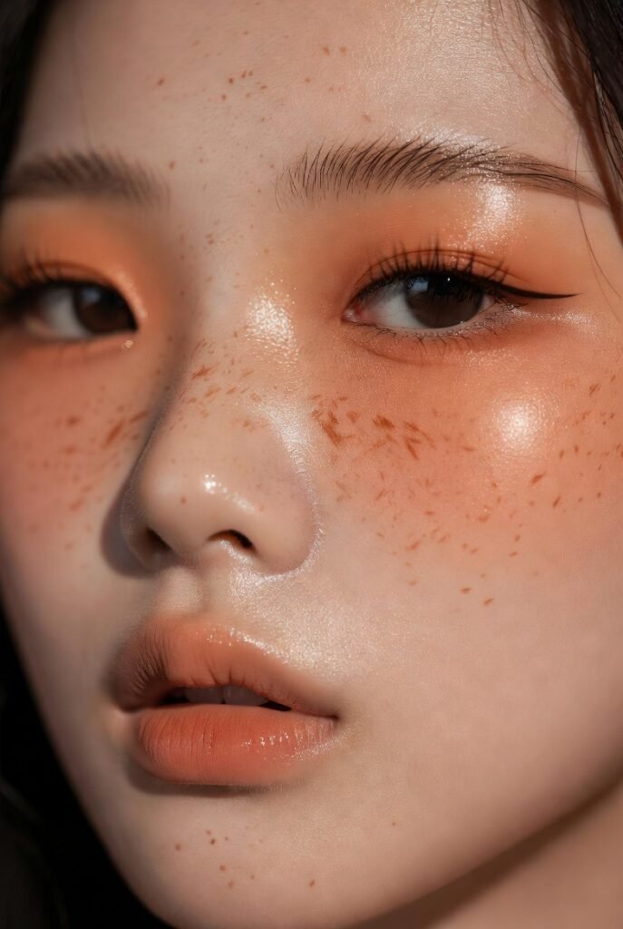 Peachy Apricot Freckle Fantasy