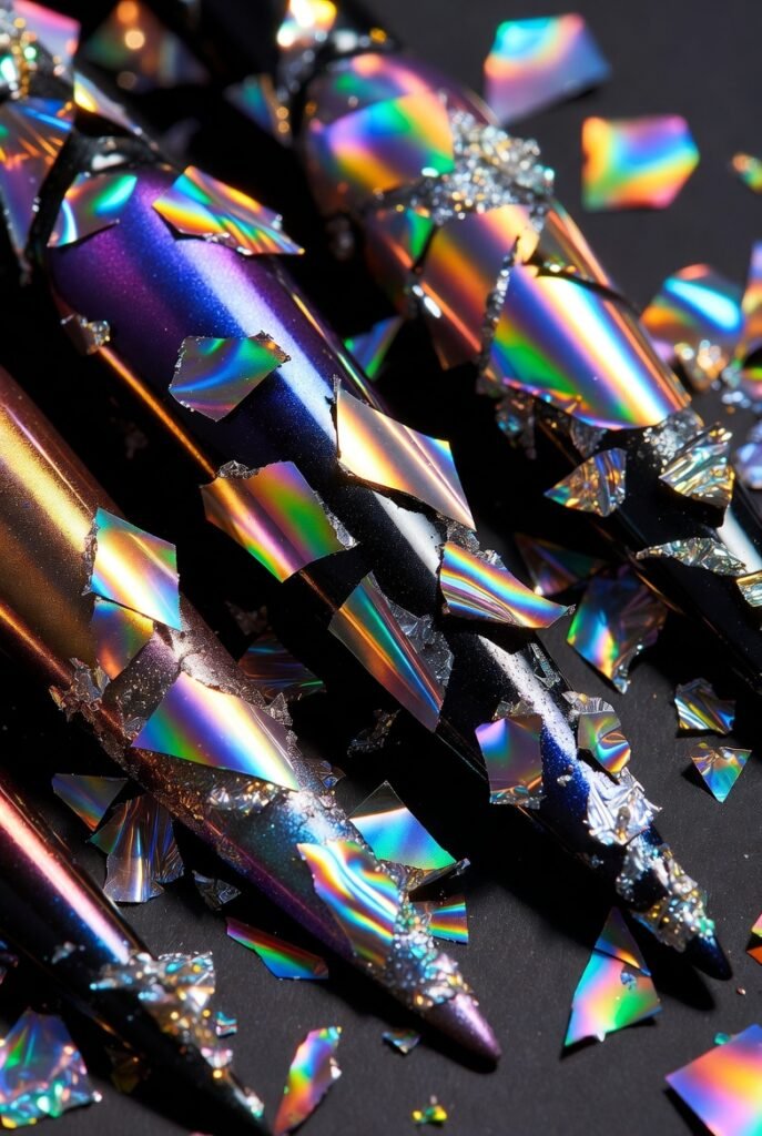 Holographic Foil Tears