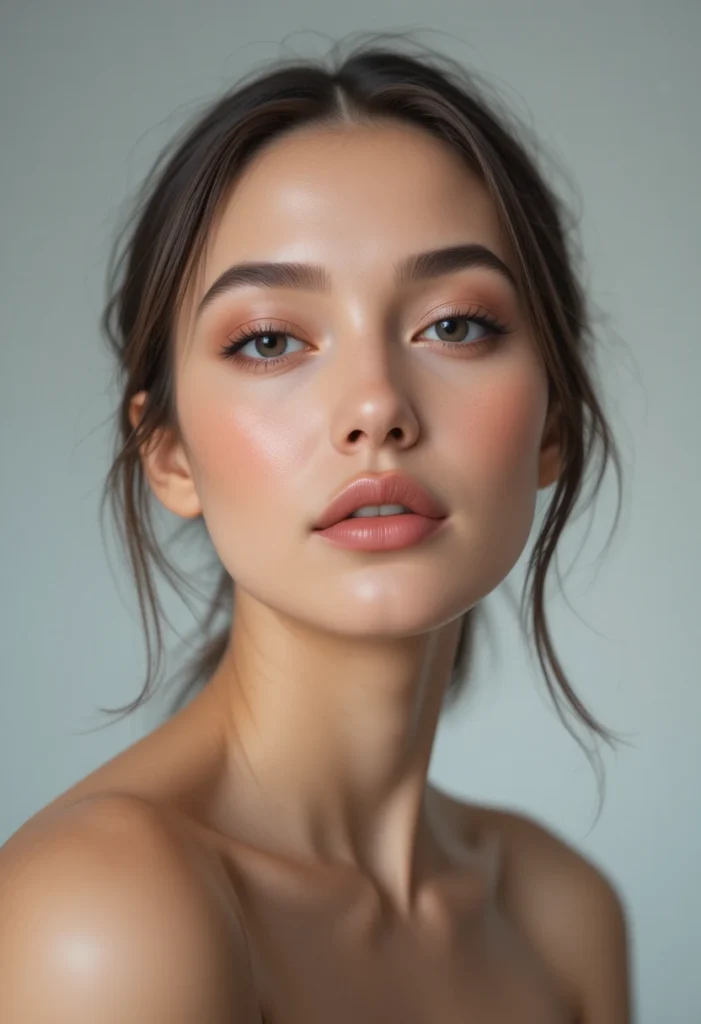 Nude Smokey Eye for No-Makeup Makeup