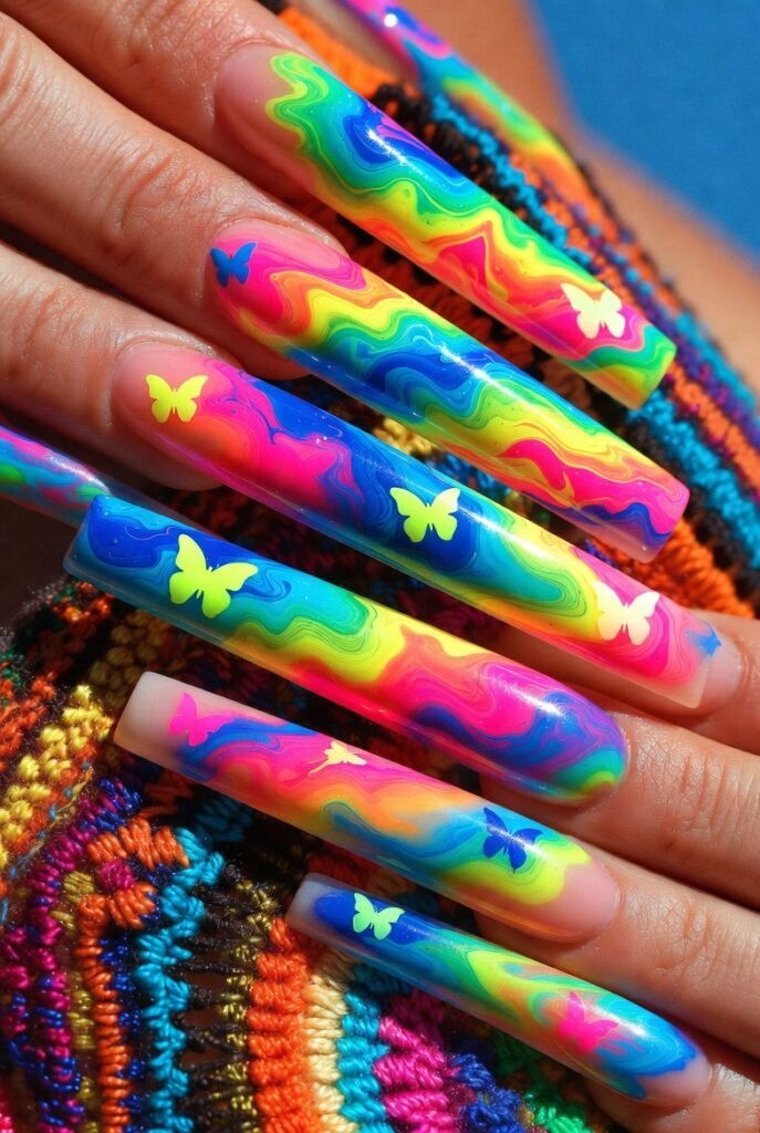 Tie‑Dye Butterfly Wings for Festival Season